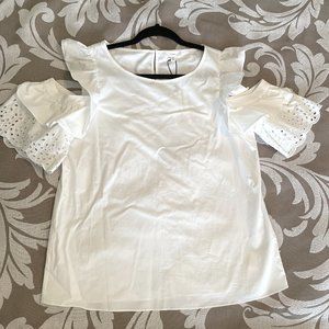 a loves a - white blouse - M
